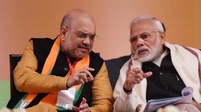Naredra Modi and Amit Shah