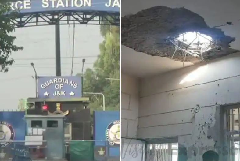 Two Explosions At  Jammu and kashmir Airport