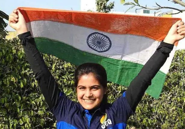 Sports  Olympics Manu Bhaker