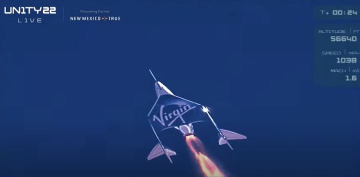 Richard Branson takes off first in space tourism race  Virgin Galactic