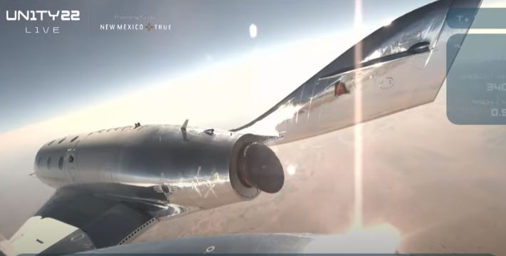 Richard Branson takes off first in space tourism race  Virgin Galactic