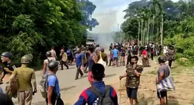 assam mizoram border