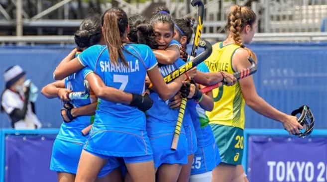 Sports  olympics indian Women's Hockey team