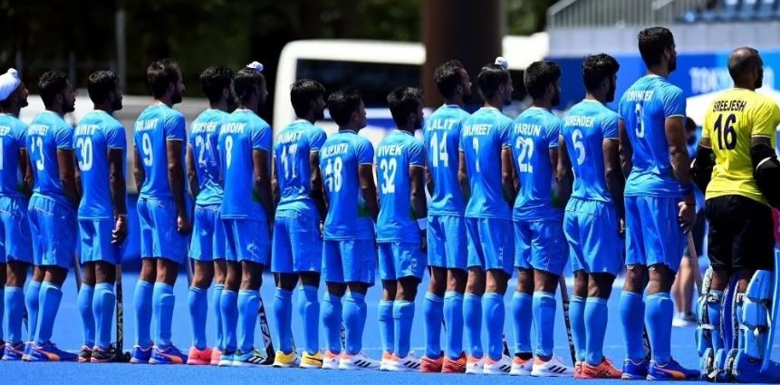 Sports Olympics Indian men's Hockey Team