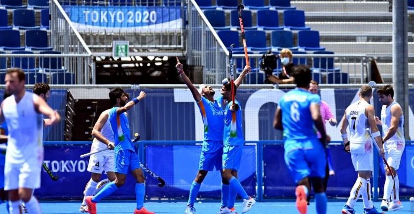 Sports Olympics Indian men's Hockey Team