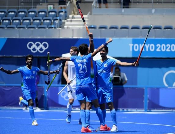 Sports Olympics Indian men's Hockey Team