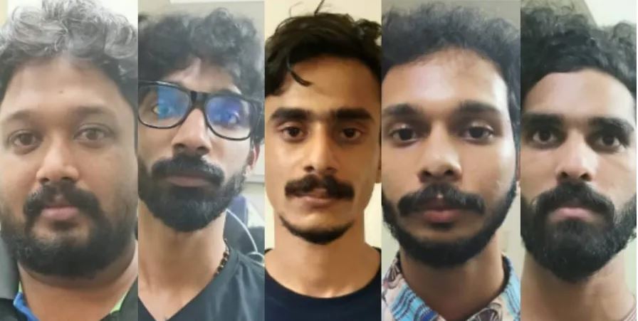 Seven arrested in Kochi for carrying 2.5 gm of drug