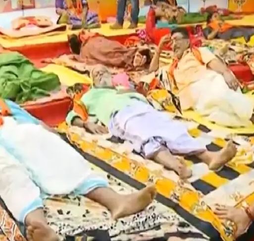 BJP councillors protest in trivandrum corporation