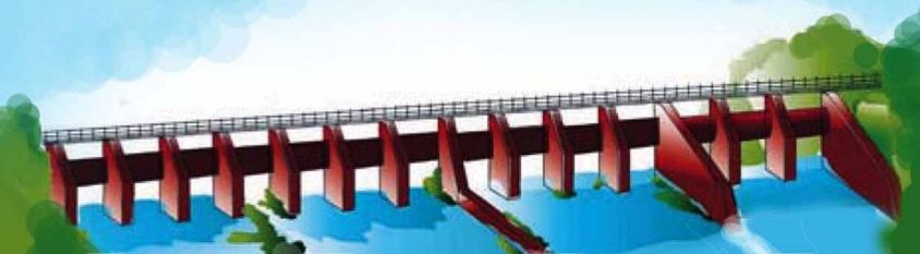 Mullaperiyar Dam Spillway in  Graphics