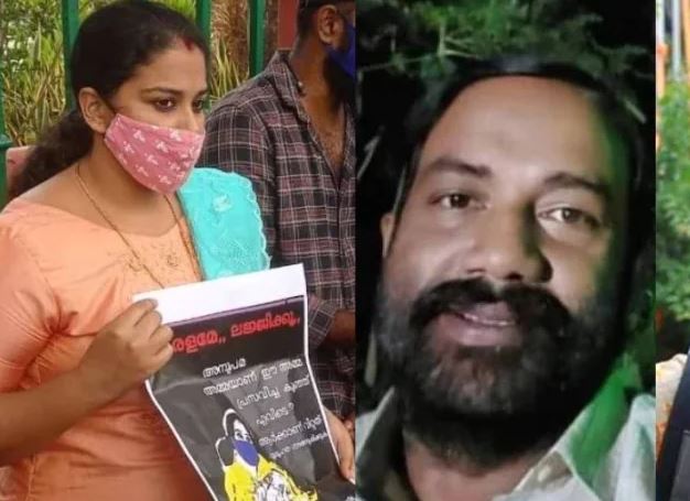 Anupama , Her Father Saghavu Jayachandran