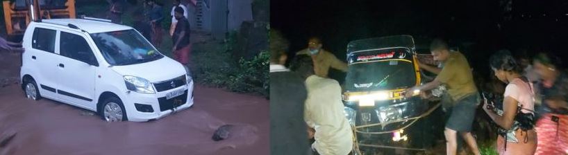 Landslide in Kollam aryankavu