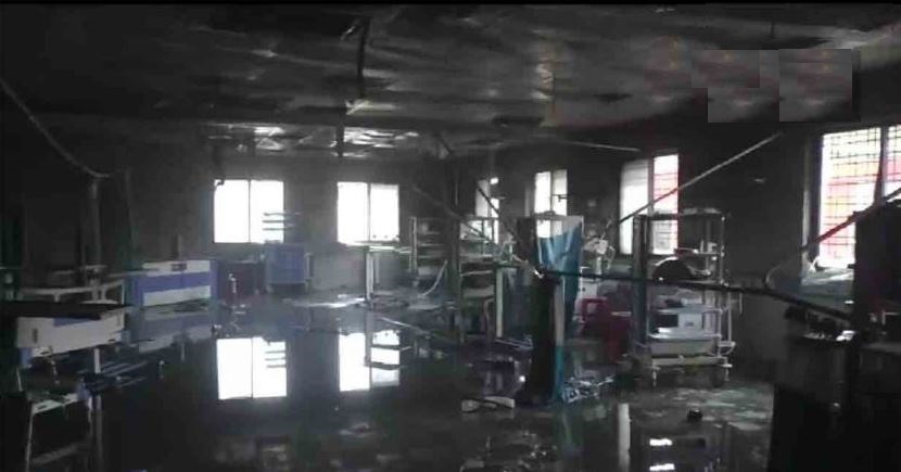Fire At ICU Ward Of A Hospital In Maharashtra's Ahmednagar
