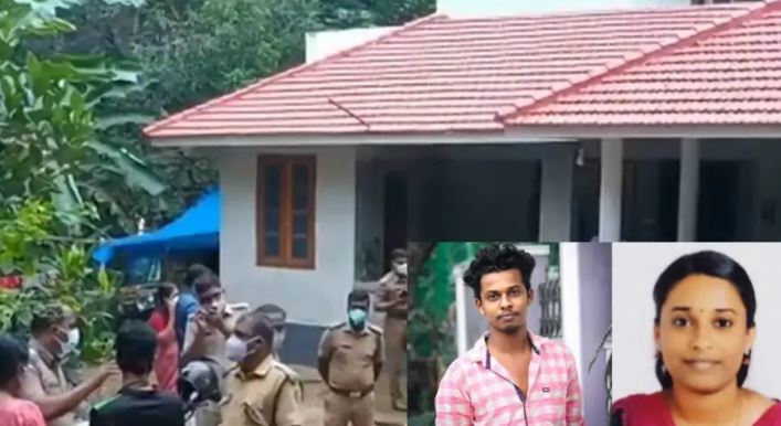 Police at Rajendran House  , Adithyaraj , Amritha