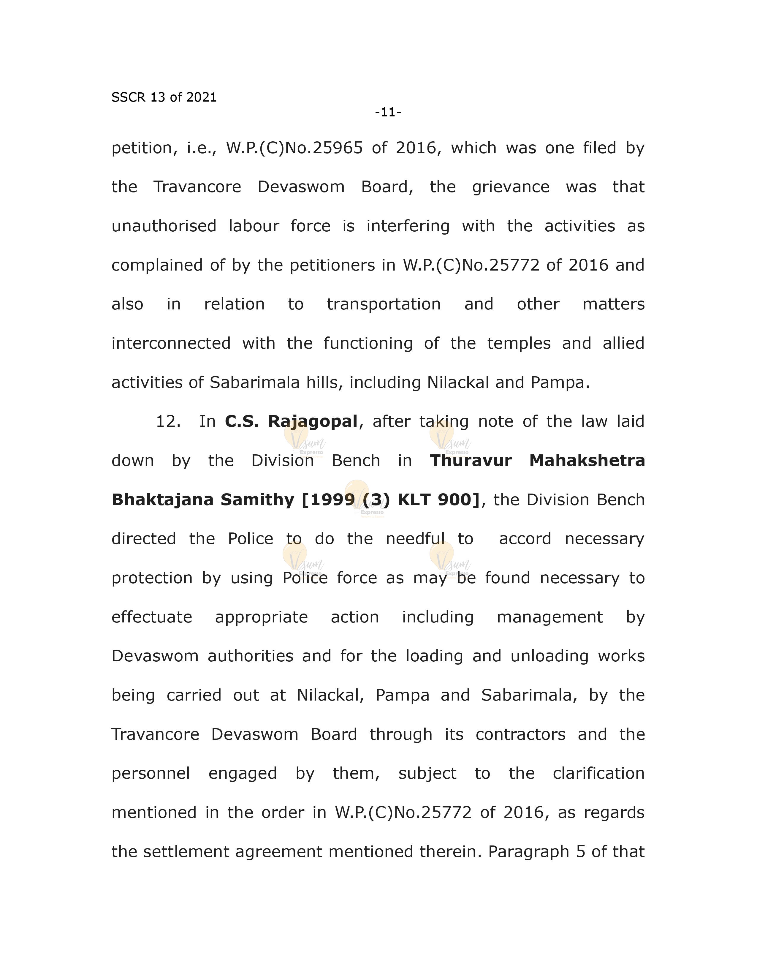 Sabarimala Verdict 26-11-2021 Page  11