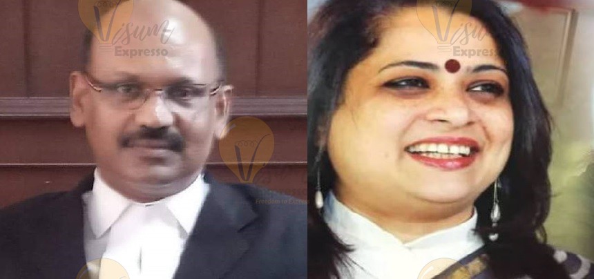 പരാതി നൽകിയ അഡ്വക്കേറ്റ് അജിത് കുമാർ  ( Adv Ajith Kumar ) and Rashmita Ramachandran