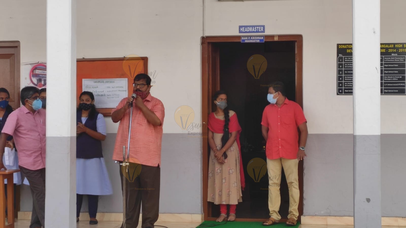Harish R Namboothiripad speech on  Energy Conservation Day  at Ramamangalam High School