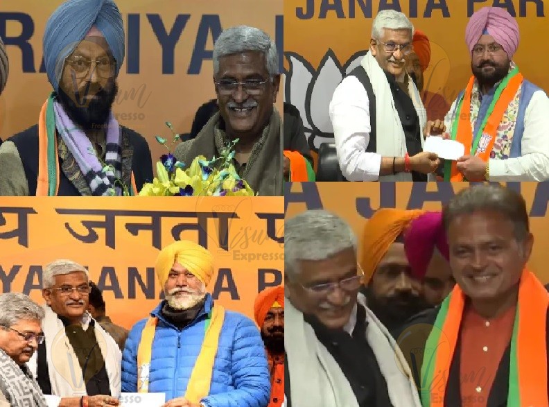 Rana Gurmeet Sodhi , Fateh Jung Singh Bajwa , Balwinder Singh  Laddi , Dinesh Mongia ( Top Left to Bottom Right )