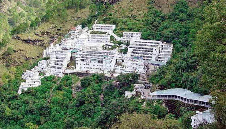 Vaishno Devi shrine in Jammu and Kashmir