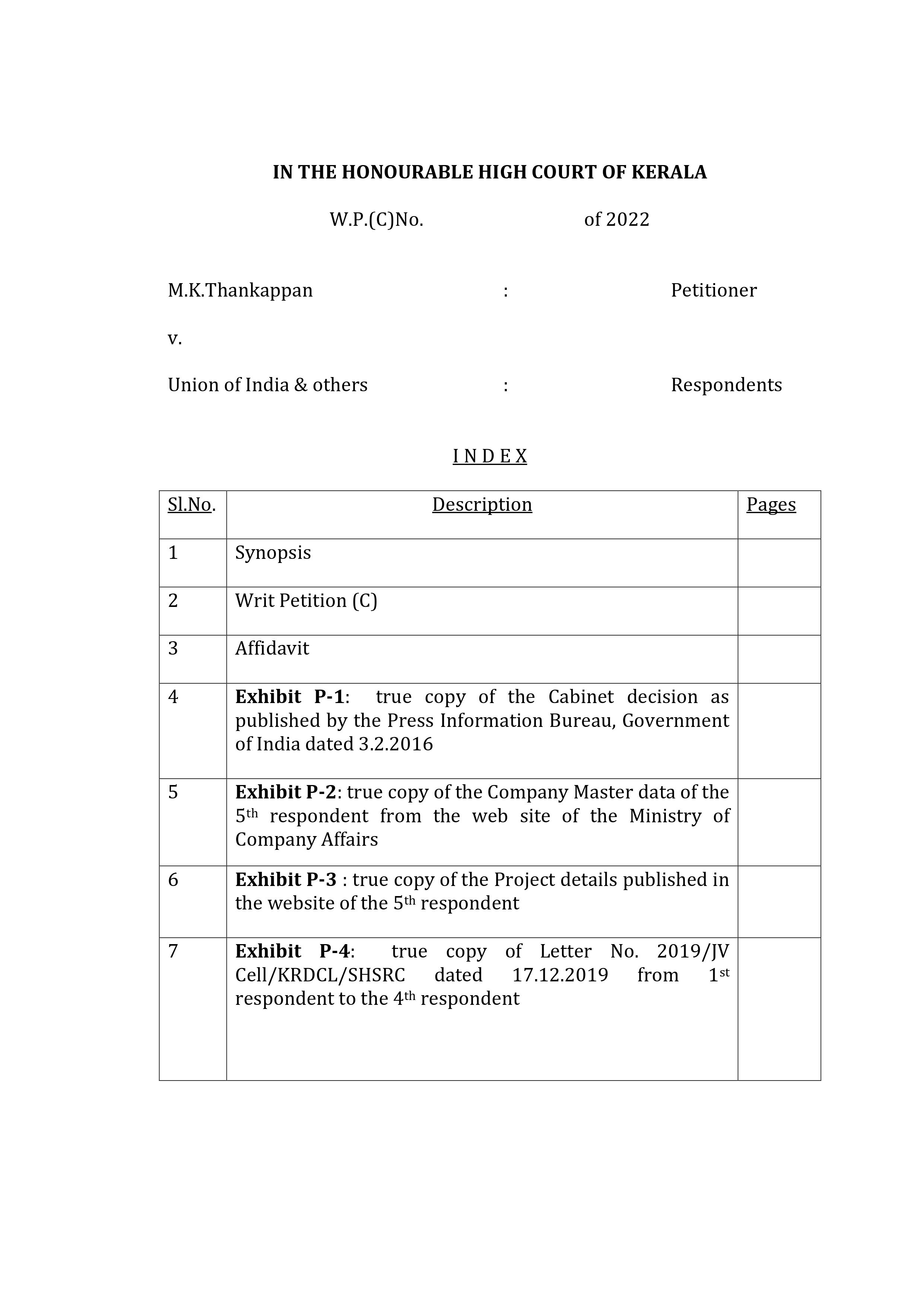 K Rail  high court petition copy page 2