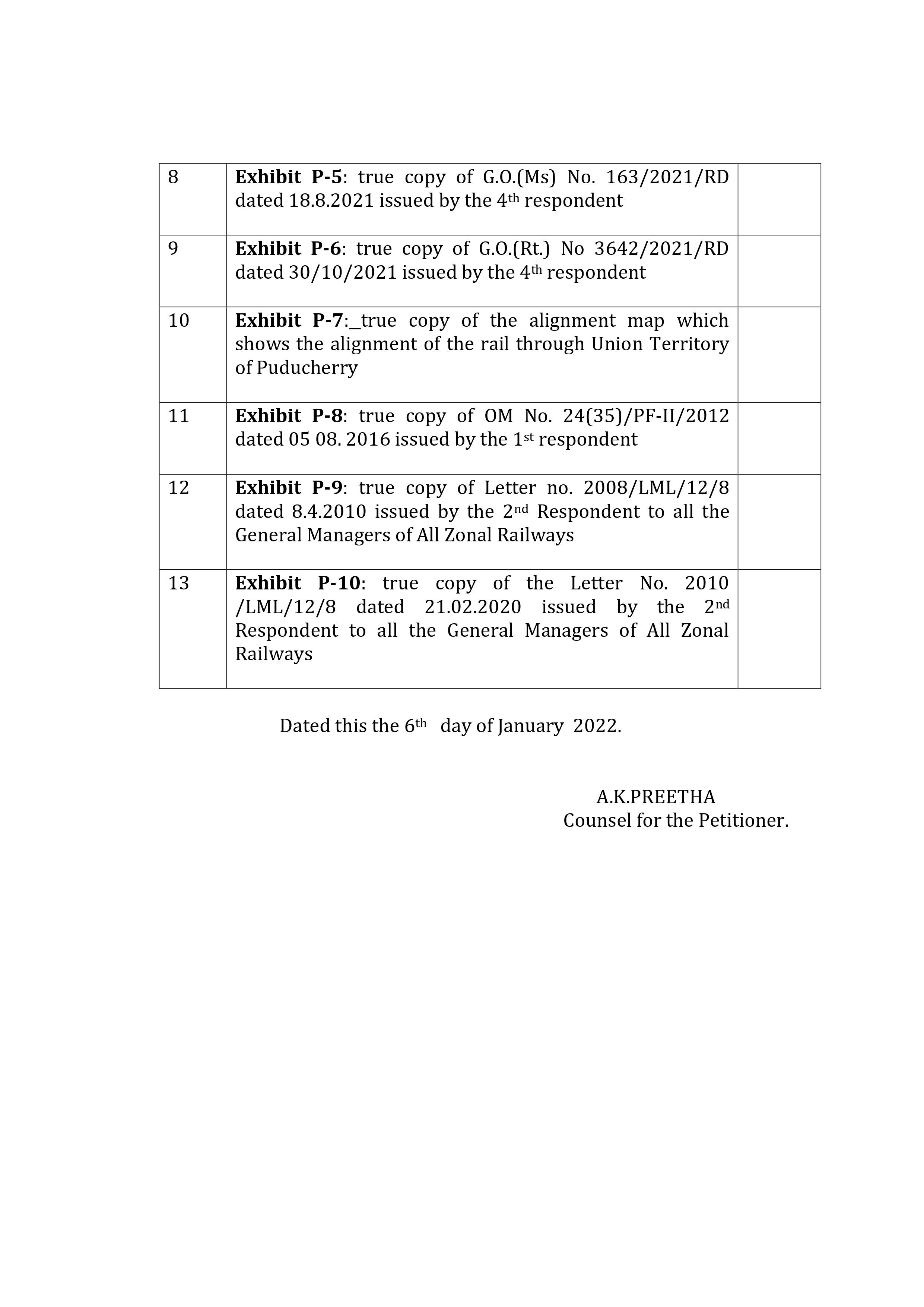 K Rail  high court petition copy page 3