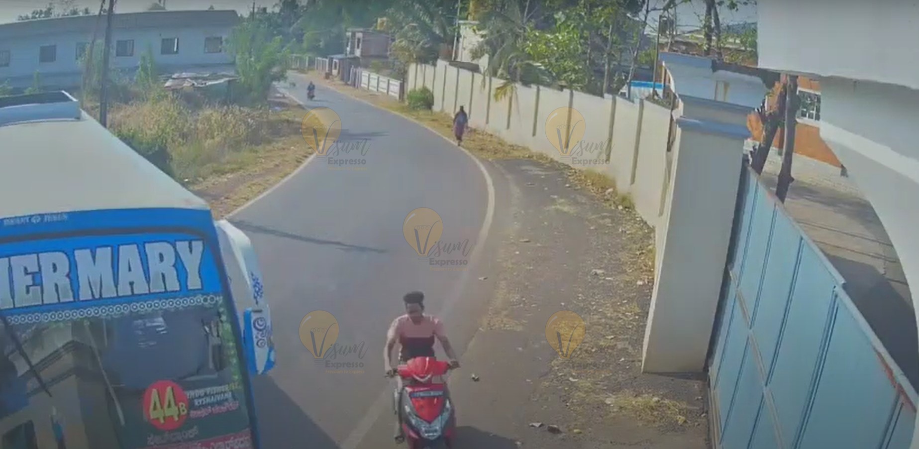 Just save life from accident