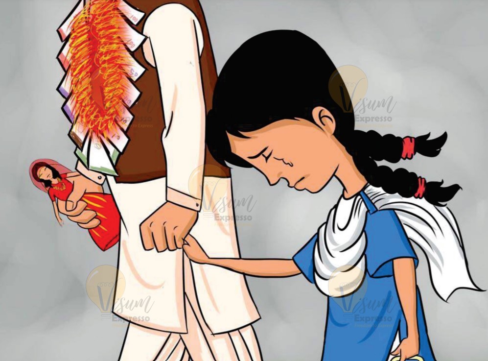 Child Marriage Symbolic Image