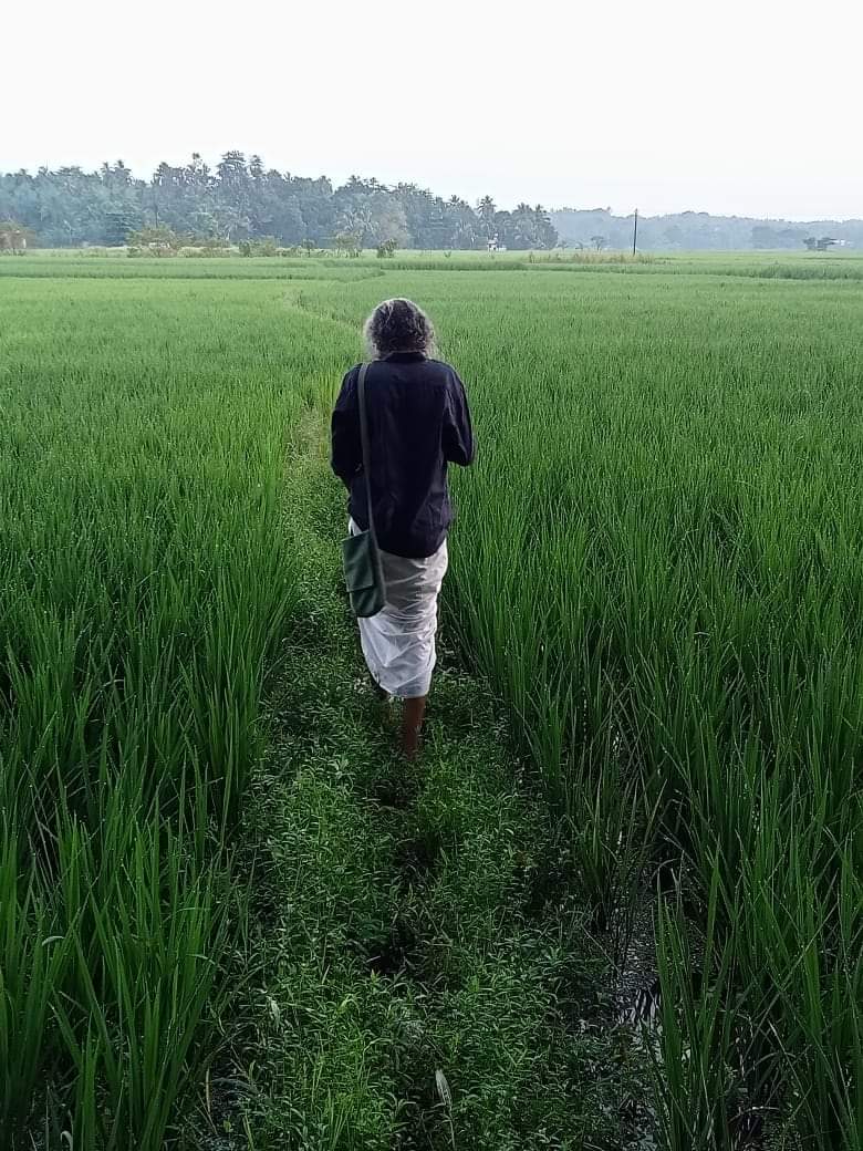 Priyanandanan at Film dhabari kyuruvi's Location