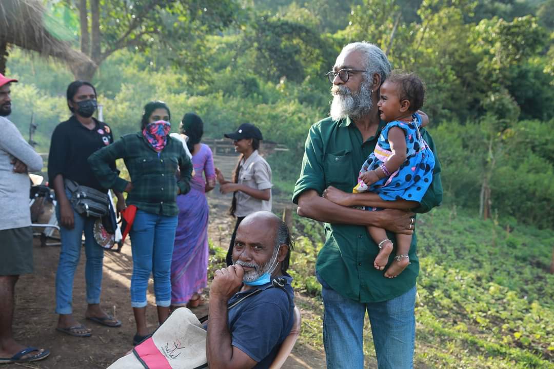 Priyanandanan at Film dhabari kyuruvi's Location