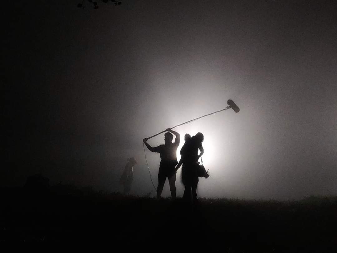 Priyanandanan at Film dhabari kyuruvi's Location