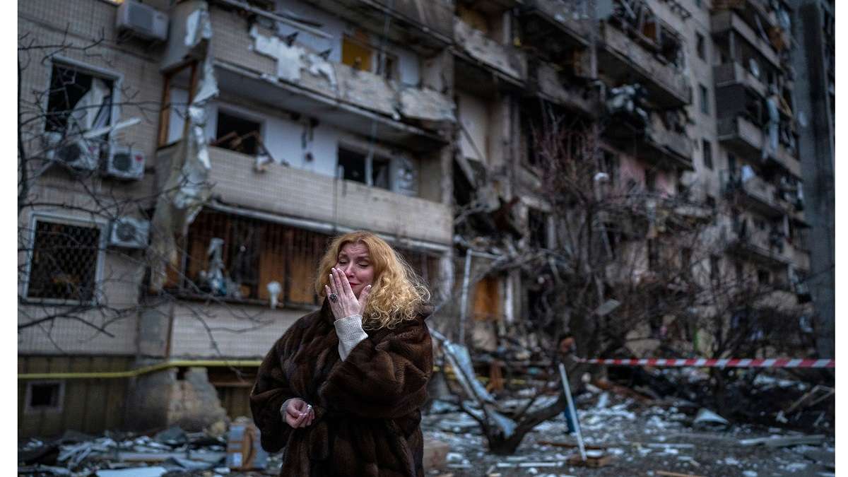 Russia started Bomb attack in Ukraine Civilian Areas