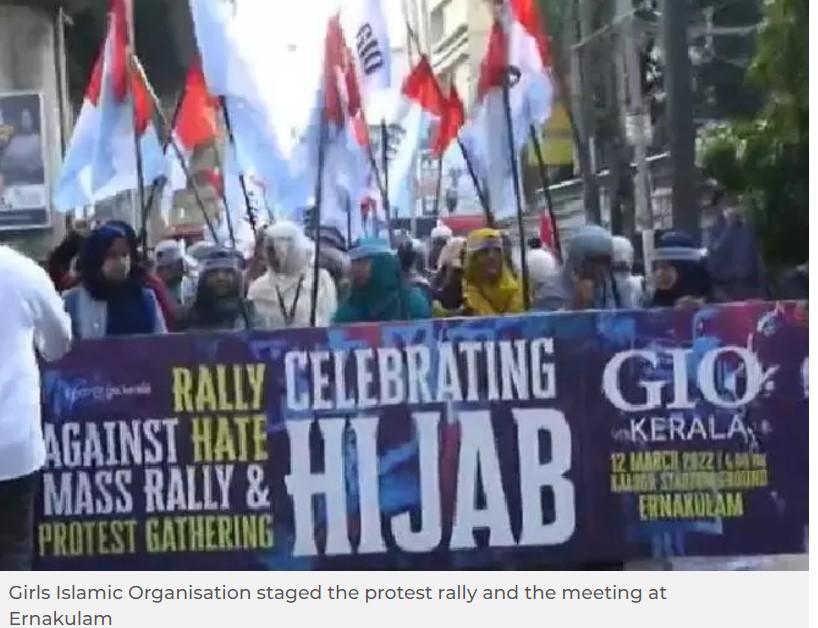 Protest Against Hijab BAN in Kerala
