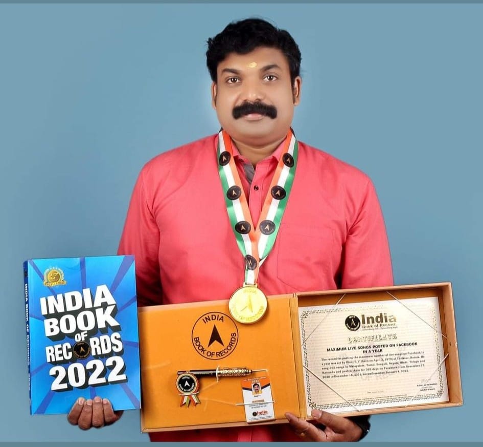 Binoj Avittathur With Awards