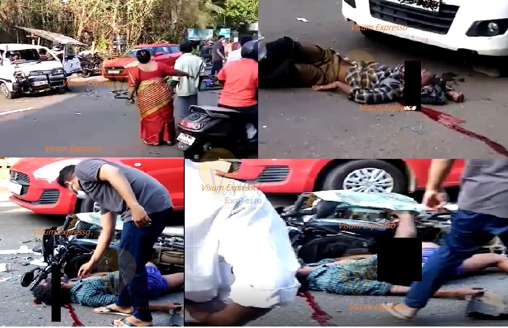 Two youths were killed in an accident at Thiruvalla Kumbanad junction