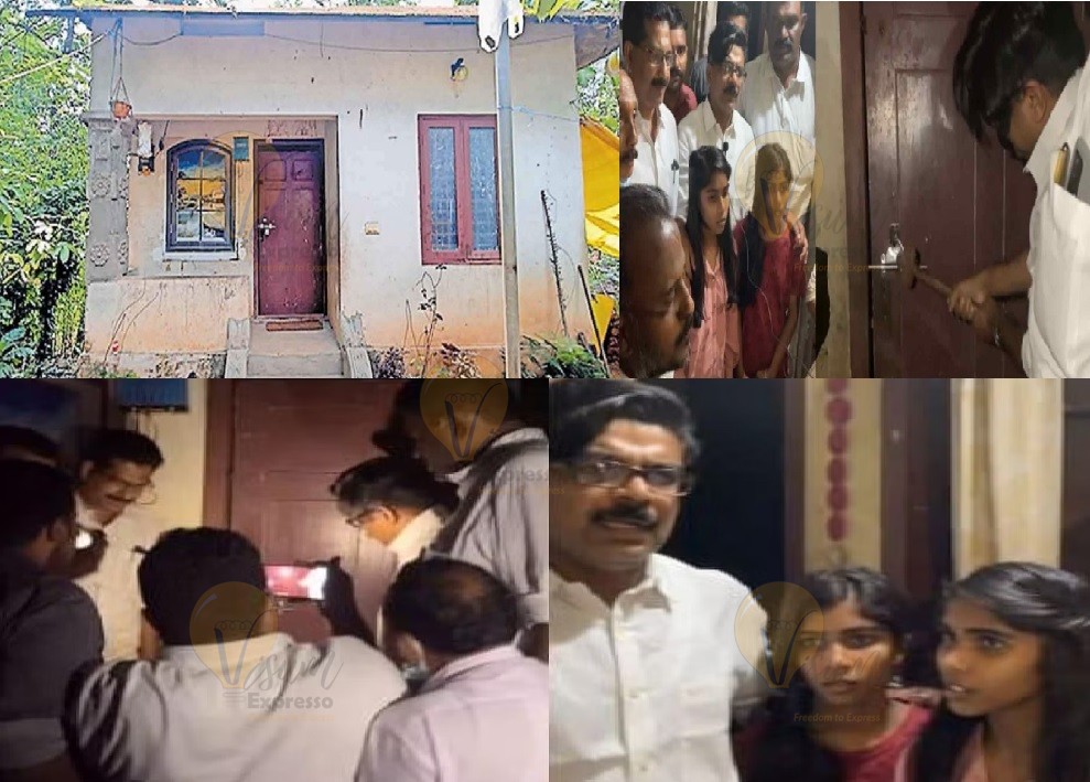 Muvattupuzha Urban Bank evicted two children and attaches house , Mathew Kuzhalnadan save children