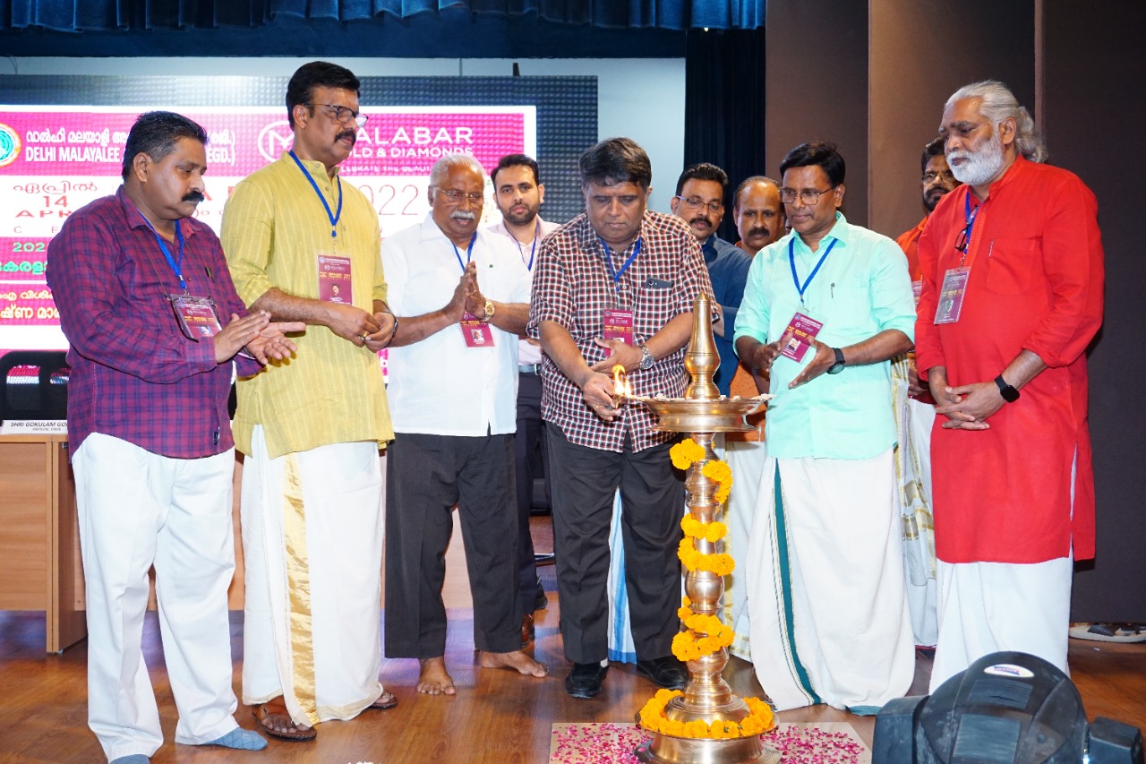 Chief Guest Justice C Harishankar Lighting the lamp