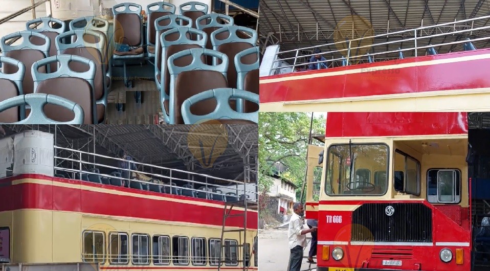 KSRTC double decker bus