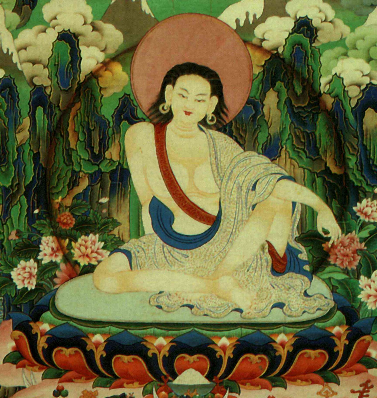 Buddhist Yogi Milarepa