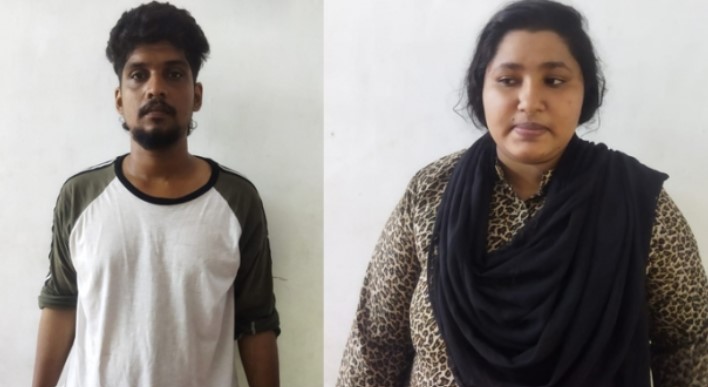 Shamjad PM and Aneesha .P arrested in Honey Trap case