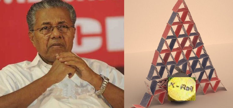 Pinarayi Vijayan , Card castle