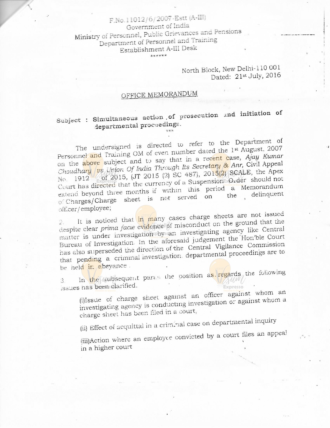DYSP Letter / FIR Page 11