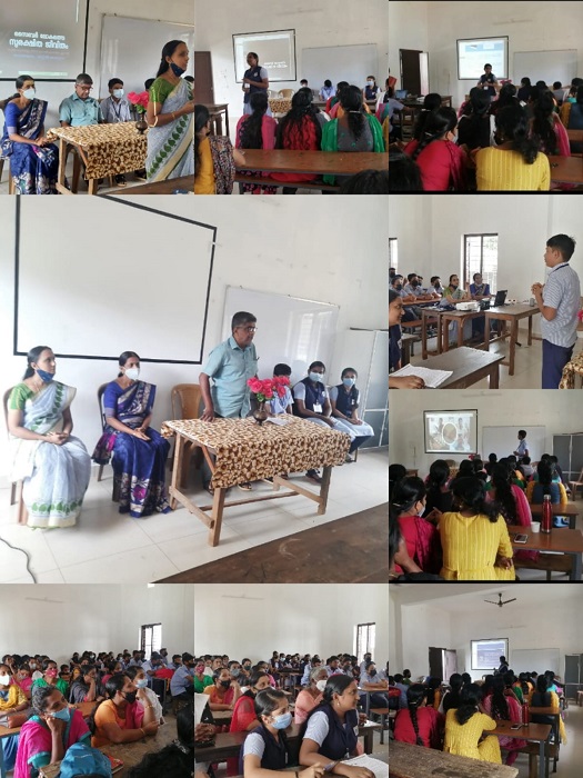Cyber ​​Security Awareness Class for Mothers at Ramamangalam High School led by Little Kites