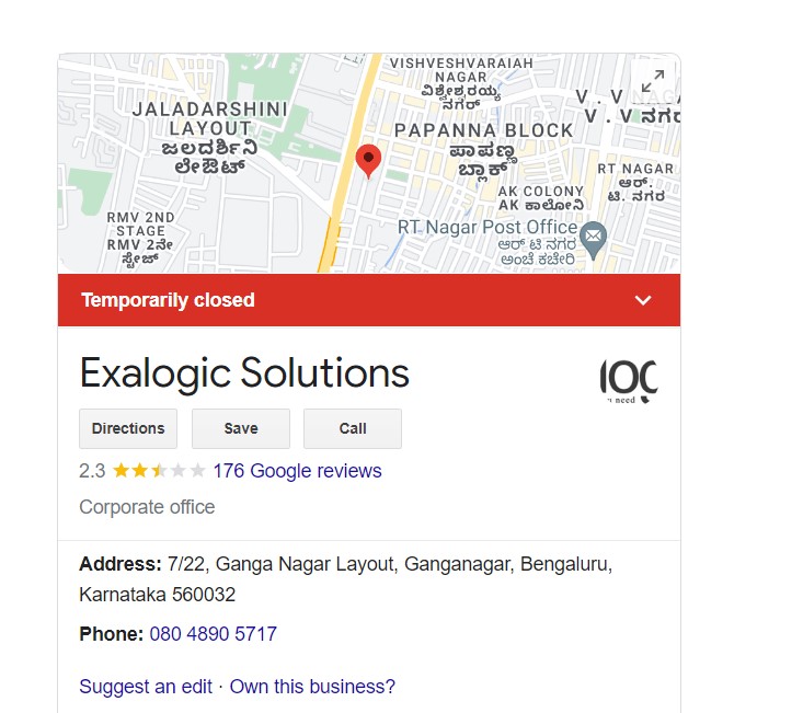 Exalogic Solutions Veena Riyas -VEENA THAIKKANDIYIL google company profile