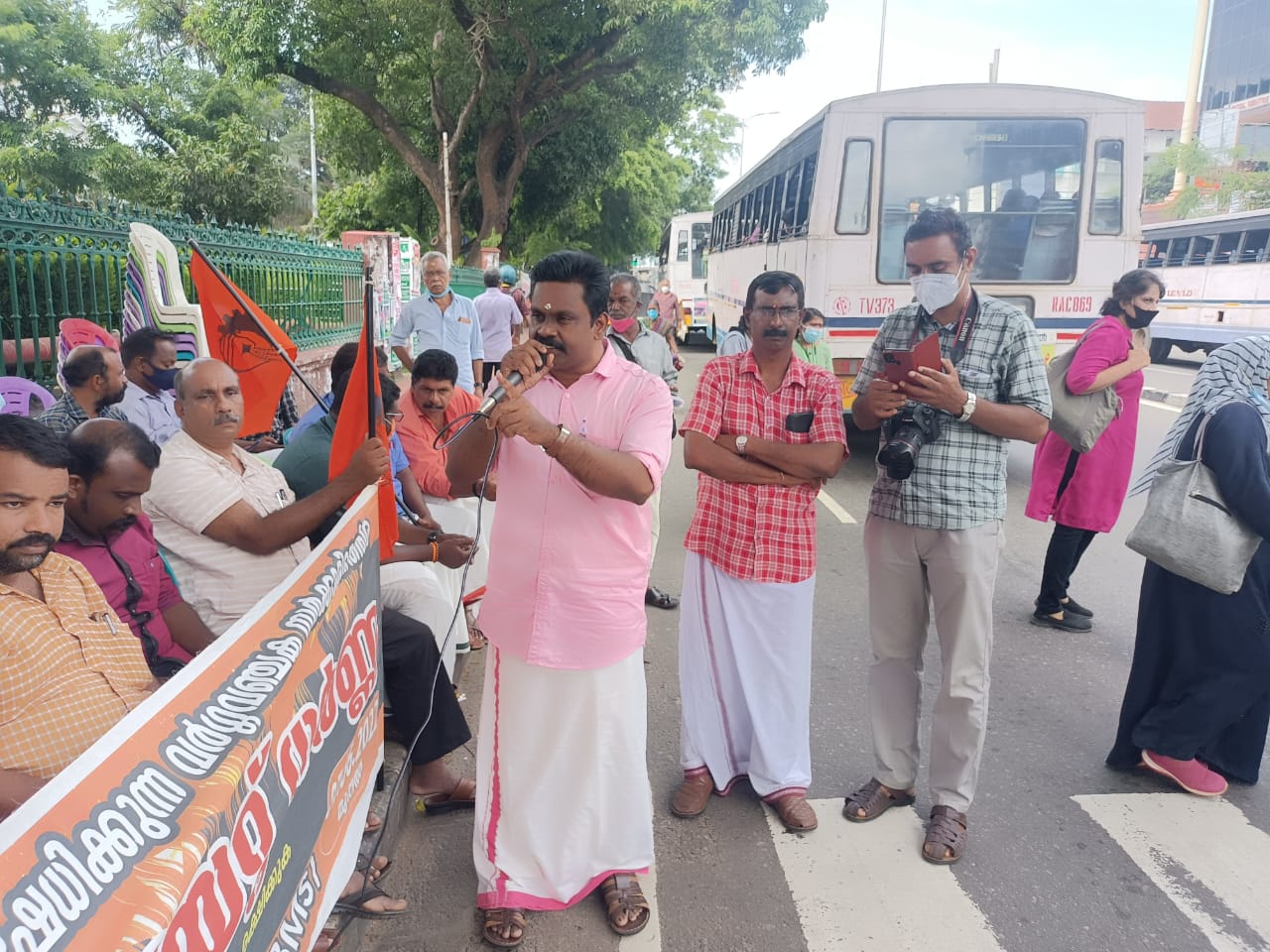 KST Employees Sangh Strike day 11
