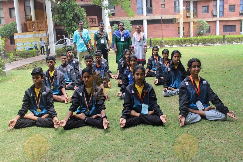 National Yoga Olympiad Kerala Team and Teachers