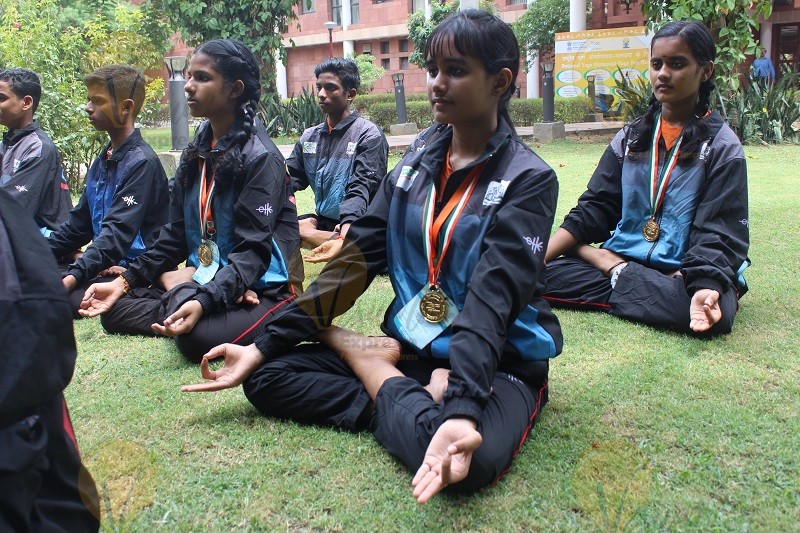 Yoga at NCERT Campus