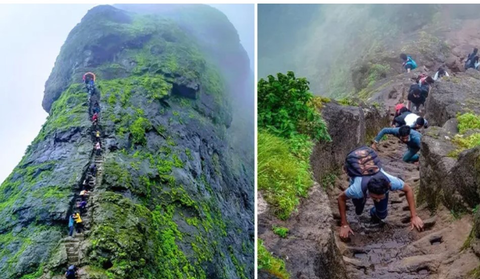 Harihar fort / Harshagad near  Nashik