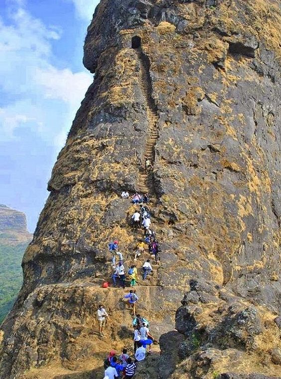 Harihar fort / Harshagad near  Nashik