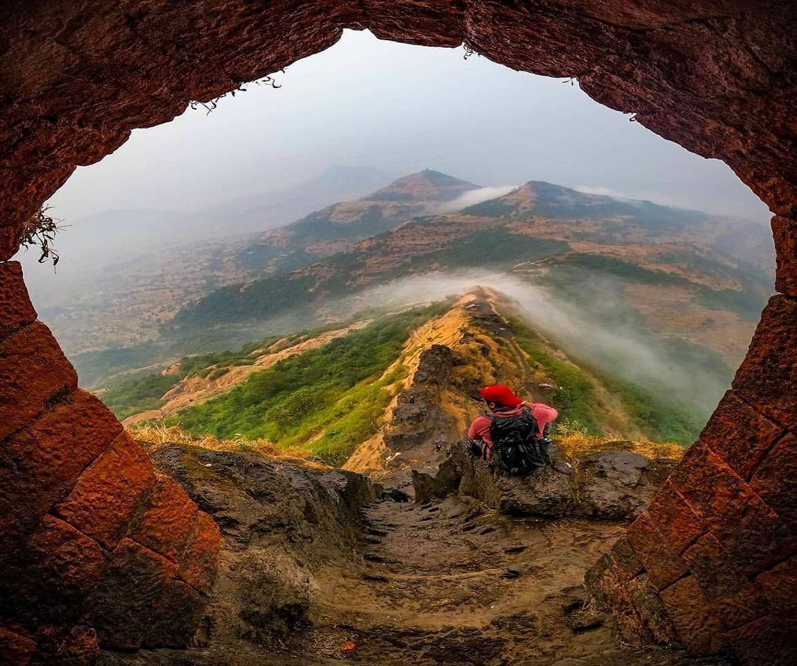 Harihar fort / Harshagad near  Nashik