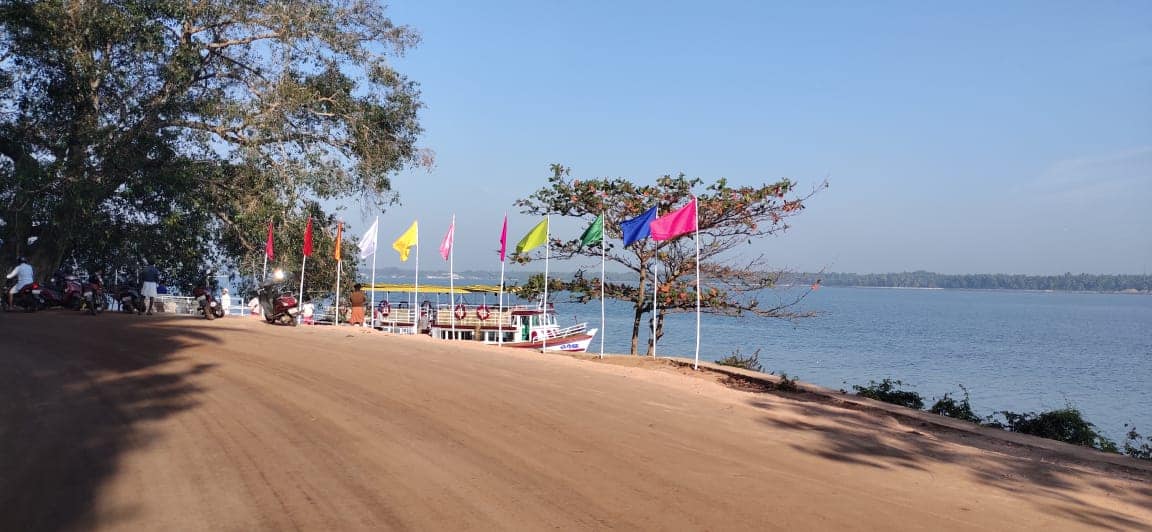 Karma road, boat ride