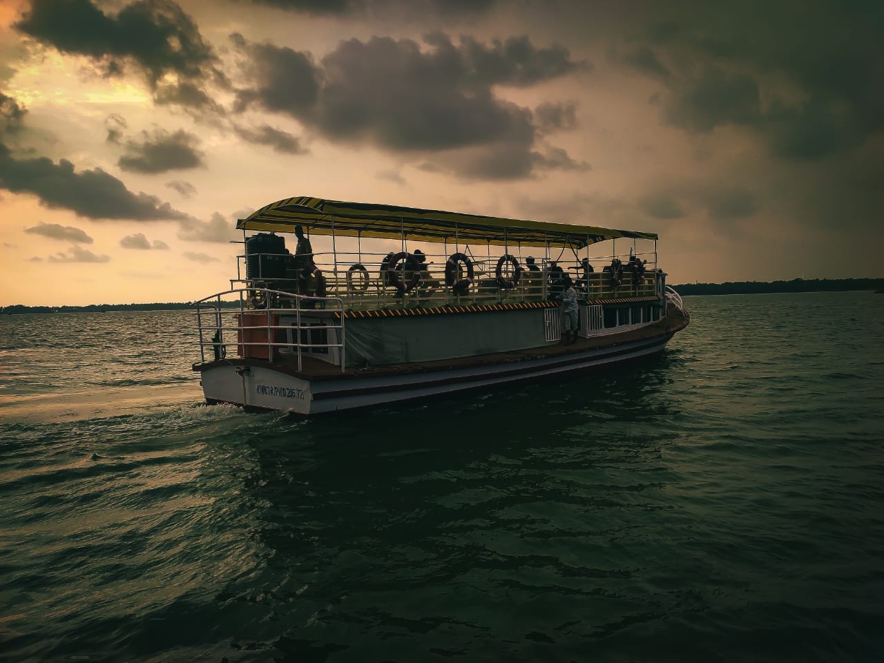 Karma road, boat ride